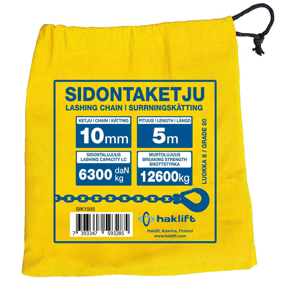 Lashing chains for load binders Haklift